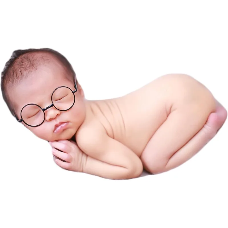 Gafas de fotografía neonatales con silicona suave para bebé - imagen 2