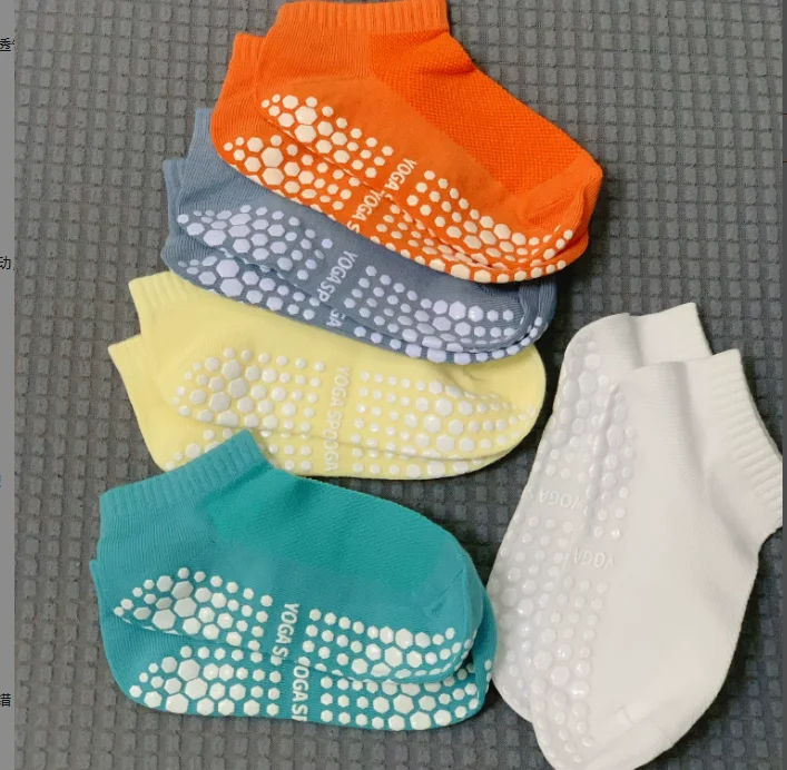 Calcetines antideslizantes de tobillo para bebés aprender a caminar - imagen 4