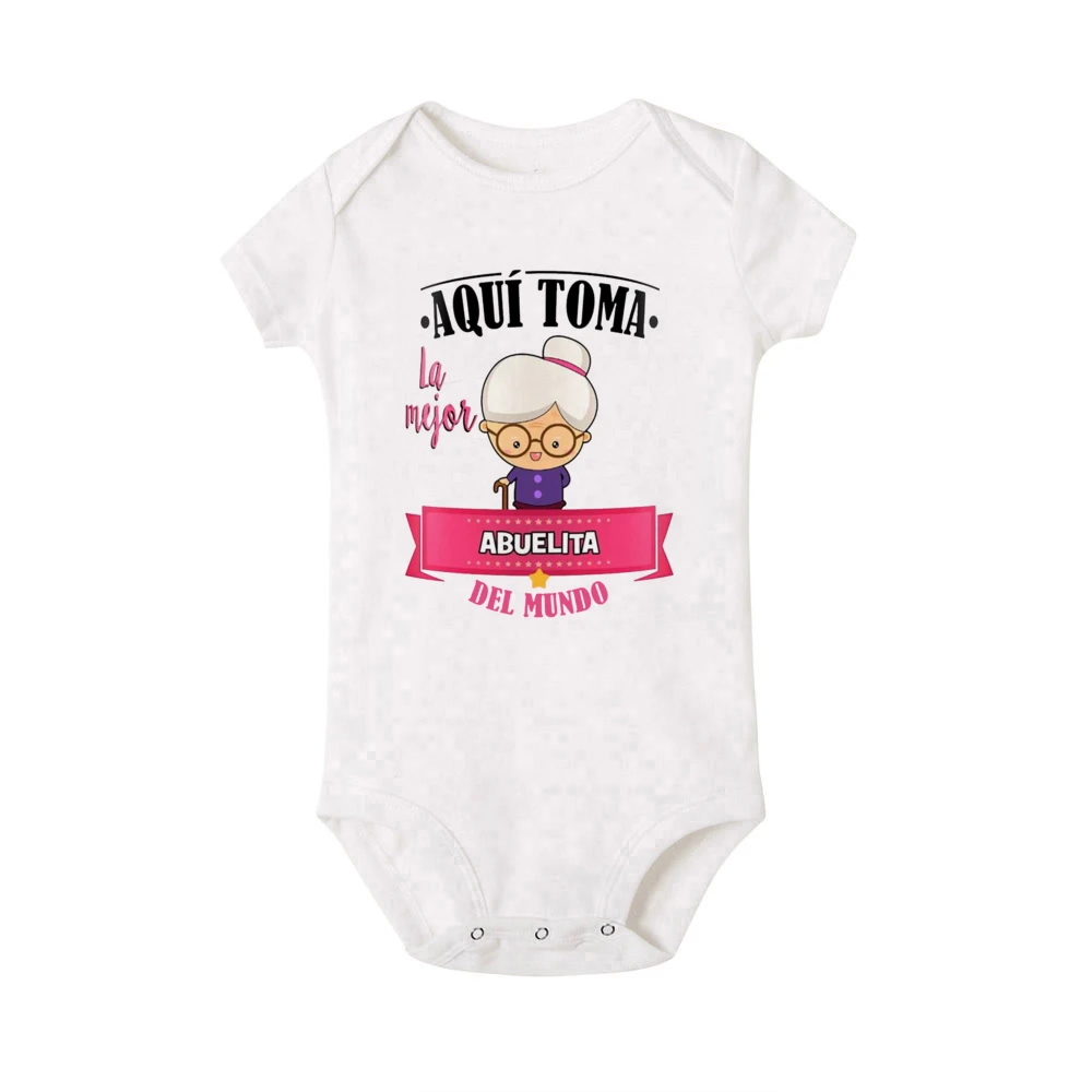 Mono bebé verano estampado español – Regalo ideal para recién nacido - imagen 5