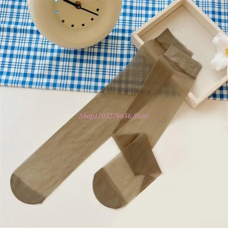 Medias de seda para niña hasta la rodilla – Elegantes - imagen 4
