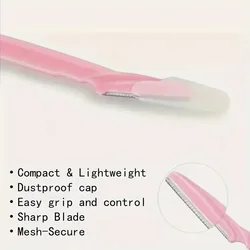 Kit de dermaplaning facial para cejas: exfoliante suave y precisión
