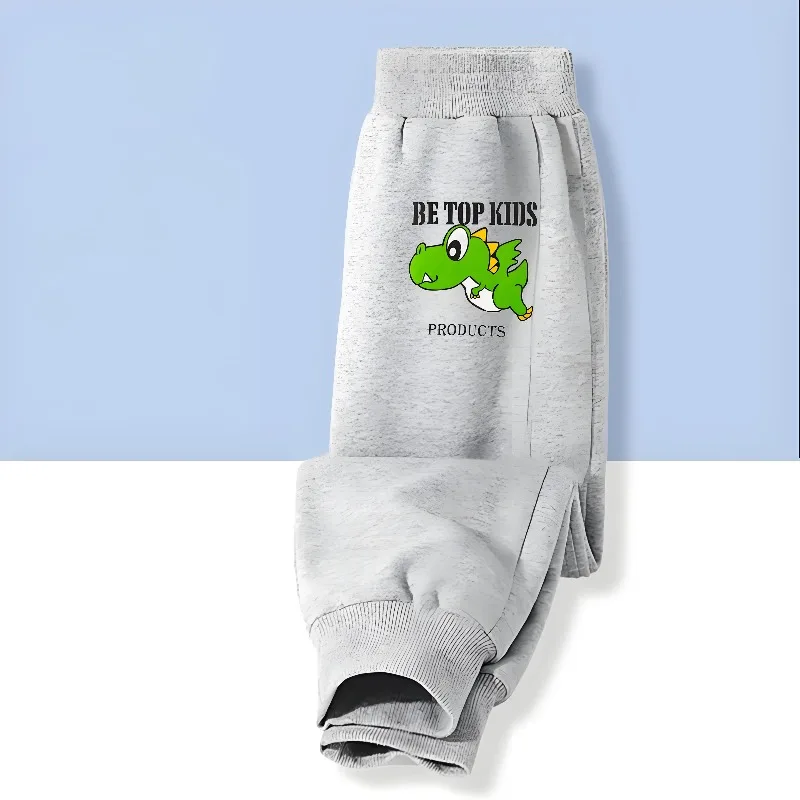 Pantalones largos para niños cintura elástica primavera-otoño - imagen 2