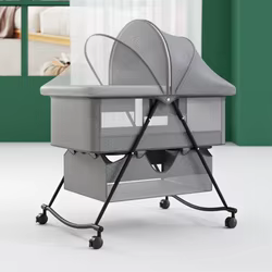 Cuna de viaje plegable para bebé – Cama cómoda y segura