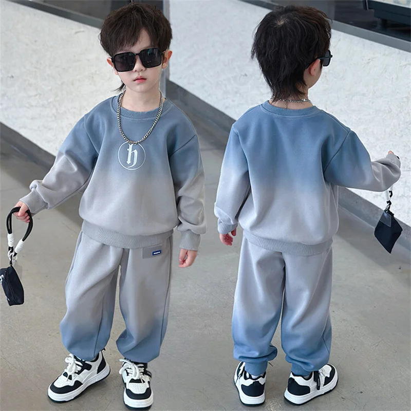 Chándal adolescente de sudadera con capucha y pantalón degradado - imagen 2