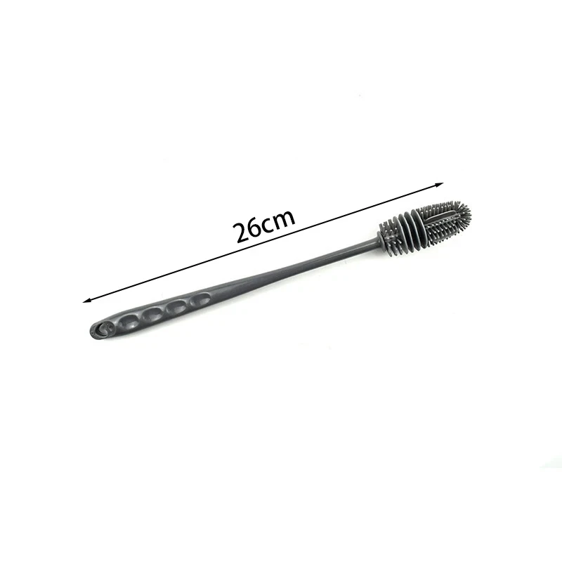 Cepillo de silicona para biberones de mango largo