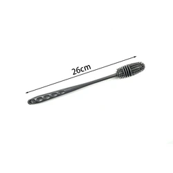 Cepillo de silicona para biberones de mango largo