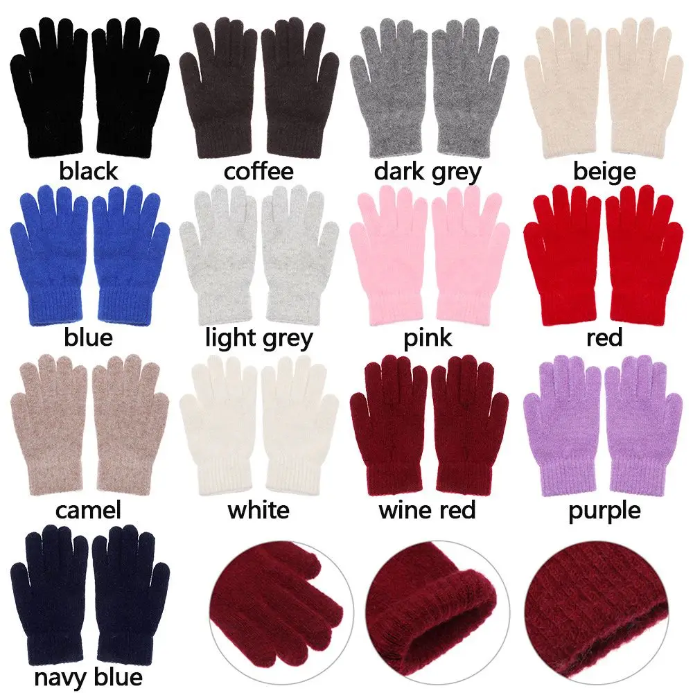 Guantes elásticos de invierno