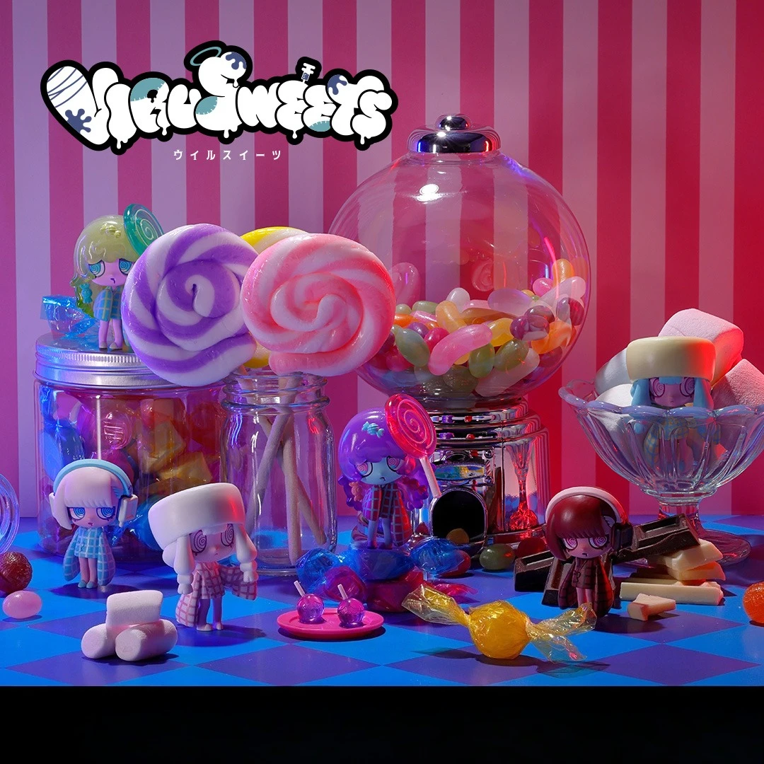 Figuras VIRUSWEETS Sugar Pop Party en cápsula