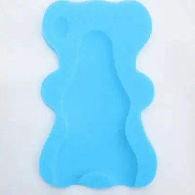 Esponja de baño antideslizante con soporte para recién nacidos