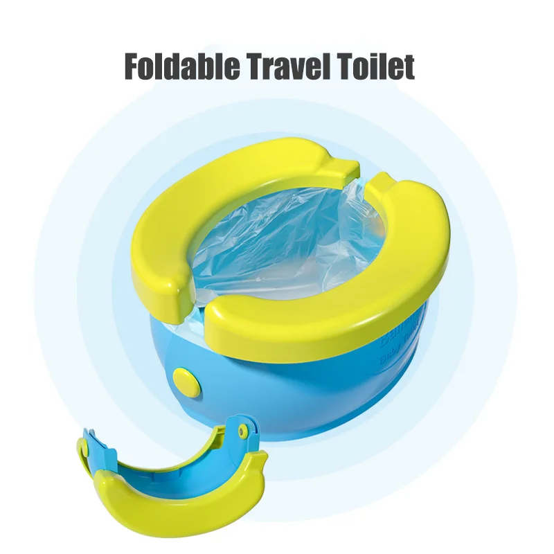 Orinal portátil plegable para bebé y niños - asiento de entrenamiento - imagen 5