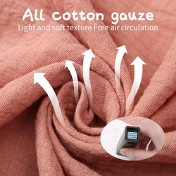 Capa de lactation en tela suave para exterior
