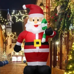 Juguete inflable luminoso de Navidad para interior y jardín