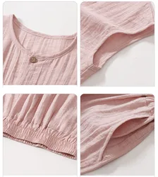 MILANCEL Conjunto de verano para niños – camisa sin mangas y bermudas