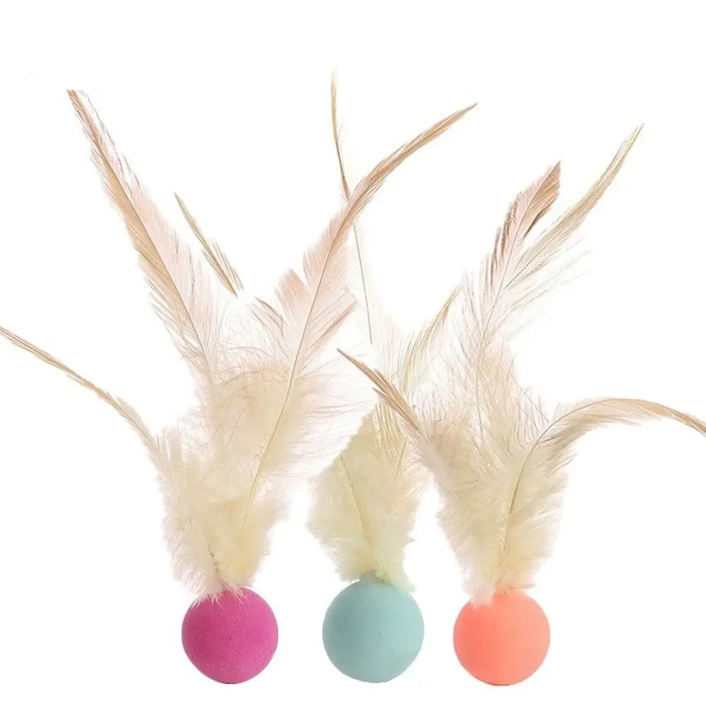 Pelota sólida interactiva para gatos resistente a mordeduras - imagen 3