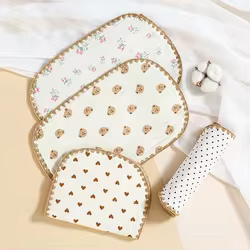 Almohada muselina para bebé recién nacido – Algodón suave para eructar