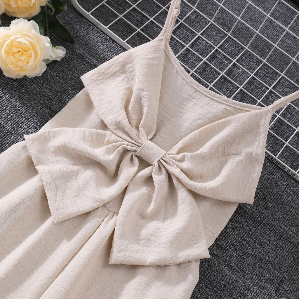 Mameluco de verano color albaricoque para niña, casual - imagen 4