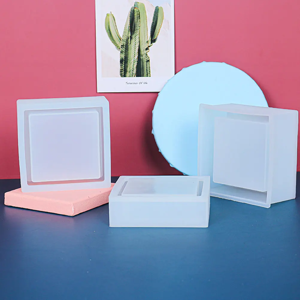 Molde de silicona transparente flexible para resina epoxi personalizados - imagen 3