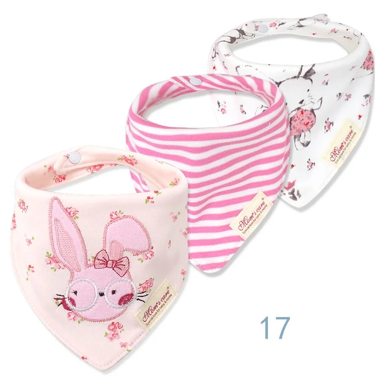 Babero bandana de algodón suave para bebé - imagen 2