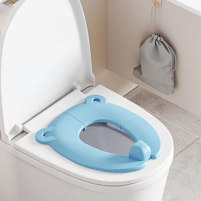 Asiento reductor infantil plegable con silicona antideslizante - imagen 4