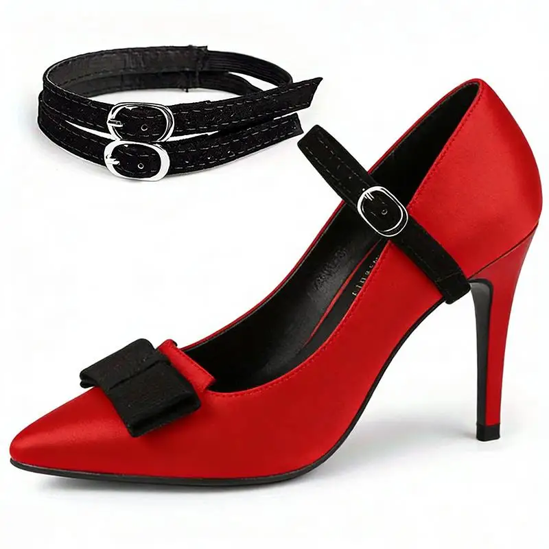Correas antideslizantes ajustables para tacones altos de mujer - imagen 2