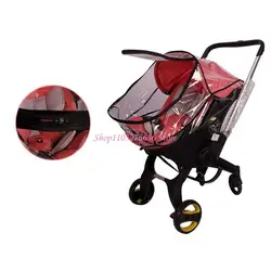 Funda de lluvia para carrito Bunin transparente impermeable