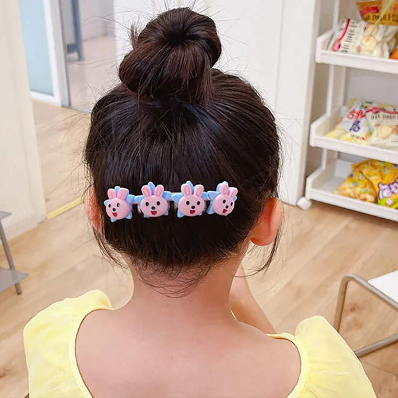 Pinzas de pelo Kawaii para niñas – Set de accesorios con dibujos - imagen 4