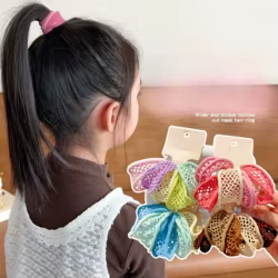 Diademas elásticas para niñas con colorido dulce y agarre firme
