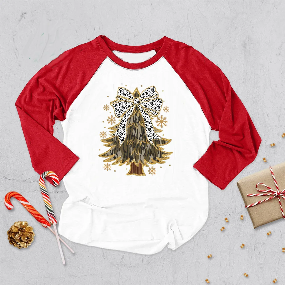 Camiseta árbol de Navidad manga larga para niños - imagen 4