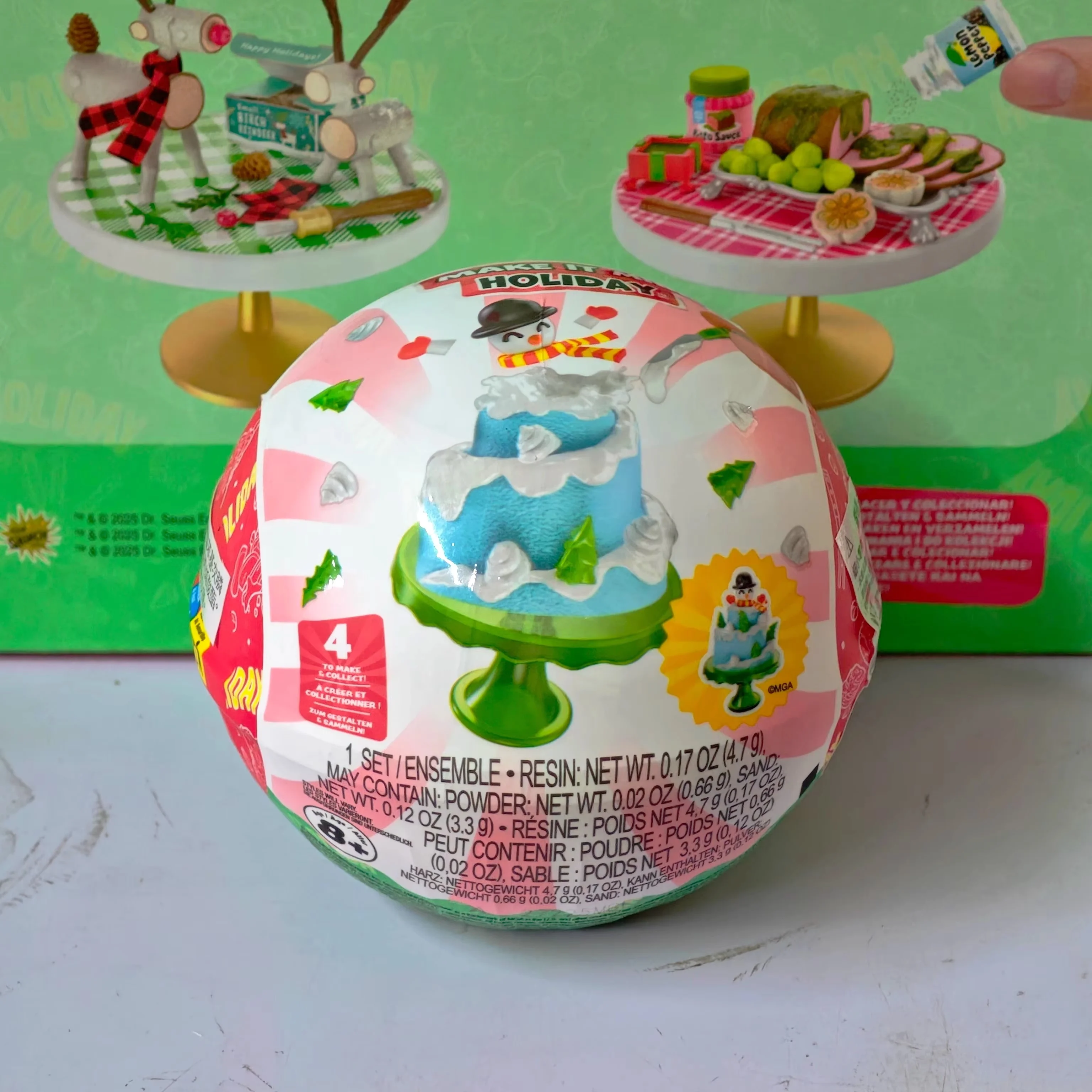 Miniverse Bola sorpresa de Navidad hecha a mano - imagen 5