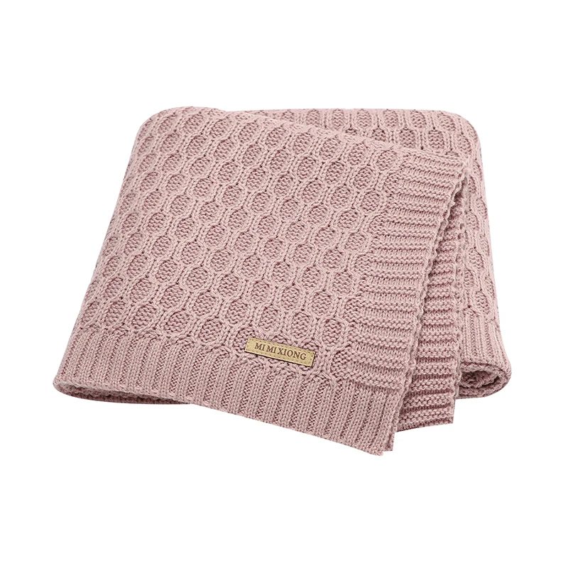 Manta suave de algodón para bebé – Funda de capazo y cochecito