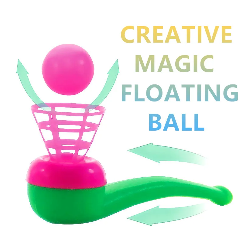 Juego de equilibrio con bola sopladora plástica colorida para bebé - imagen 5