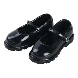 Zapatos de muñecas BJD planos con acabado clásico para disfraz