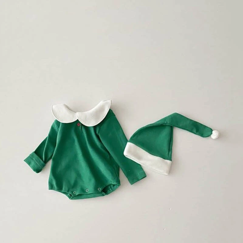 Mameluco unisex para bebé con bonete de manga larga - imagen 4