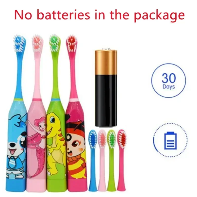 Cepillo de dientes para niños con diseños animados - imagen 2