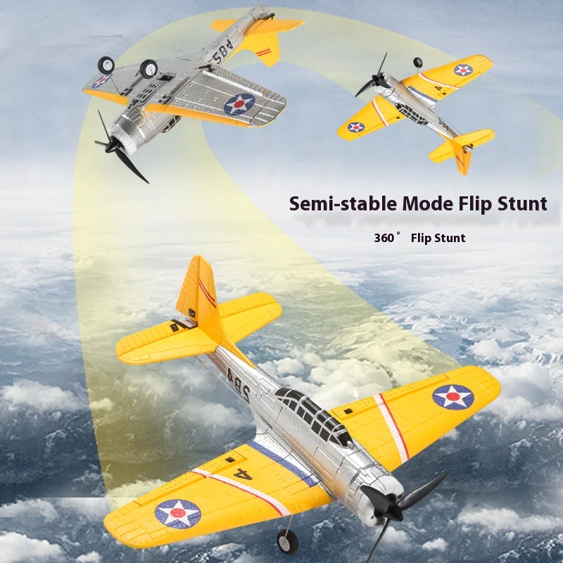 Avión teledirigido RC QF012 de espuma con motor dual sin escobillas - imagen 4