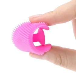 Cepillo masajeador de silicona para el cabello de bebés