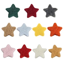 Estrellas de fieltro para sesión de fotos newborn – pack de 5 unidades