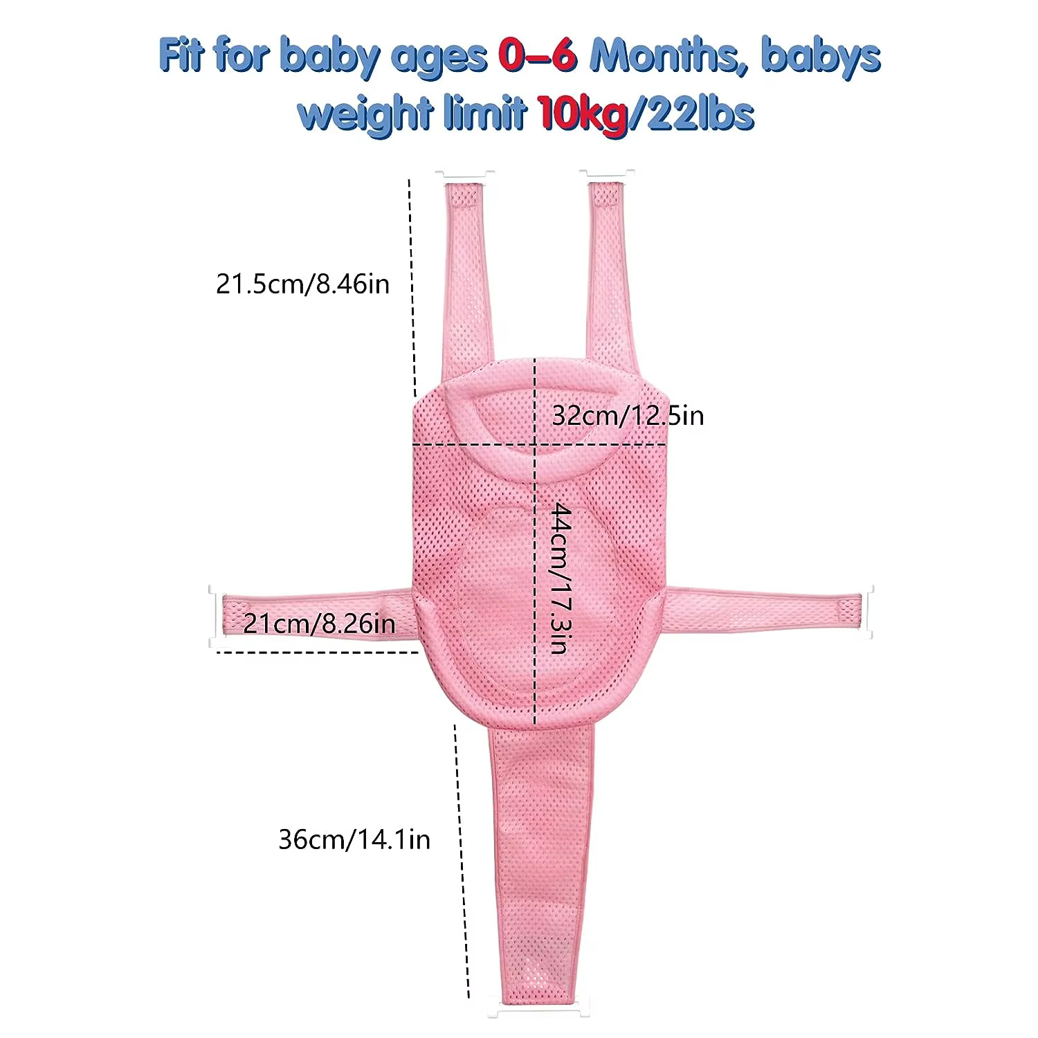 Cojín flotante antideslizante para baño de bebé - imagen 4