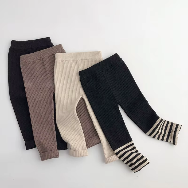 MILANCEL Leggings Elásticos de Punto para Niños y Niñas - imagen 3