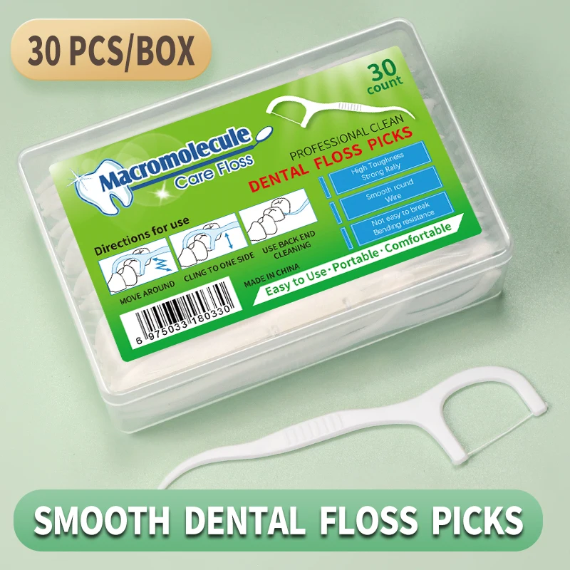 Macromolecule Hilo Dental y Cepillo Interdental - imagen 2