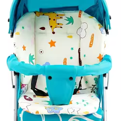 Cojín blandito de algodón para sillita de bebé – Estampado infantil
