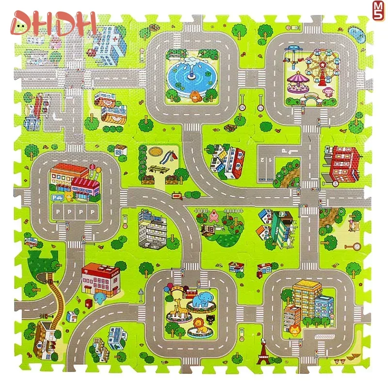 Alfombra de juego para bebés EVA suave – Rompecabezas acolchado - imagen 2