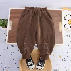 Pantalones deportivos para bebé, informal primavera y otoño