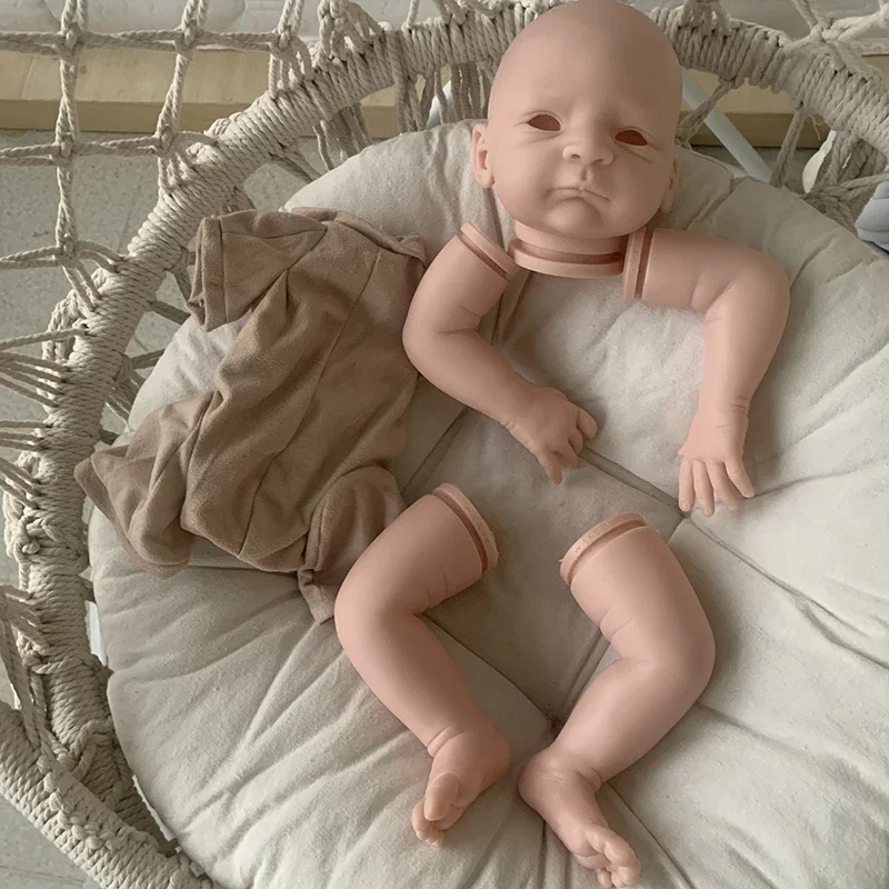 NPK Muñeca reborn sin pintar Nils bebé para kit de bricolaje - imagen 3