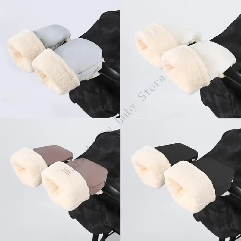 XXFE manoplas para cochecito impermeables a prueba de viento
