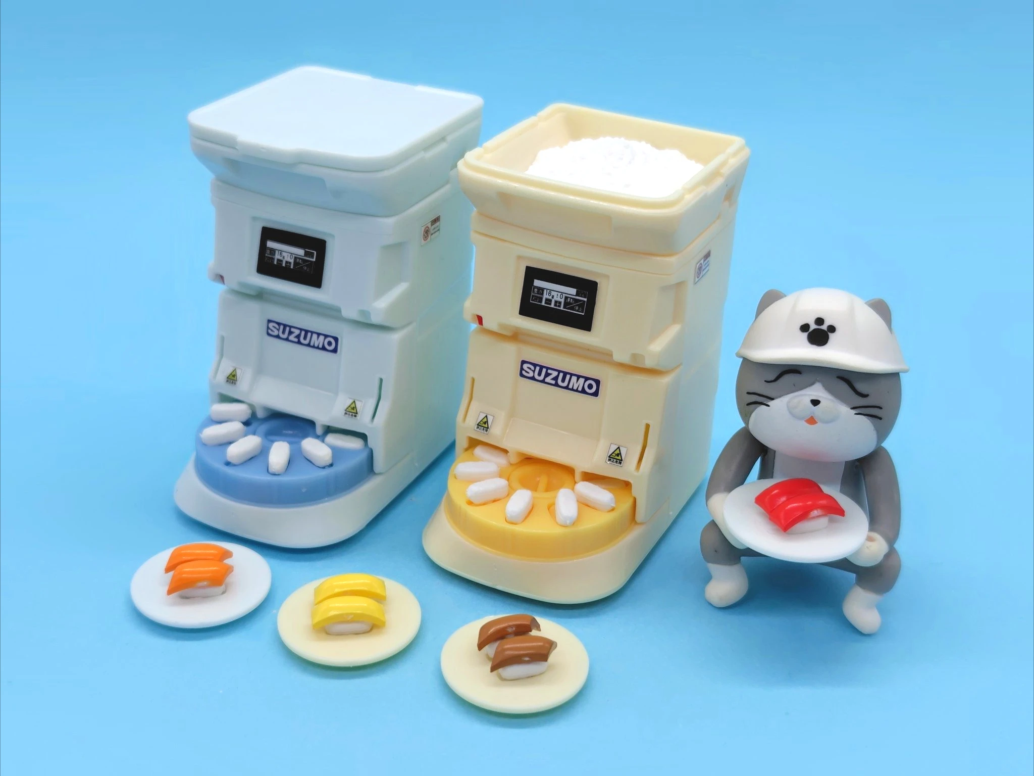 Robot sushi para niños SUZUMO con plato giratorio y accesorios - imagen 5