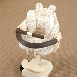 Cojín de asiento acolchado para cochecito de bebé con osito