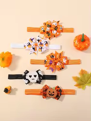 Diadema lazo Halloween para niña - Bebé