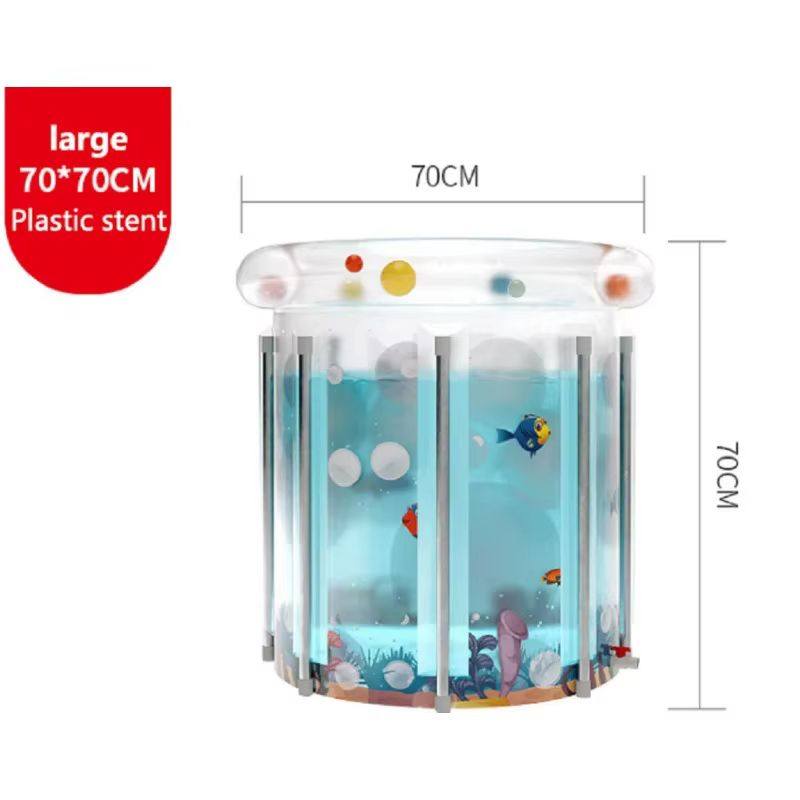 Bañera inflable y plegable para bebé – Uso durante todo el año - imagen 5