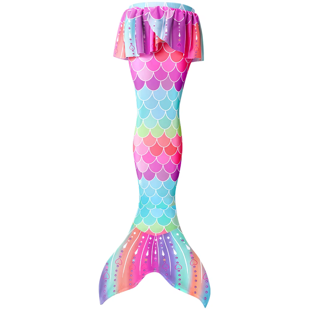 Bañador sirena niña personalizado – Bikini veraniego de playa - imagen 5